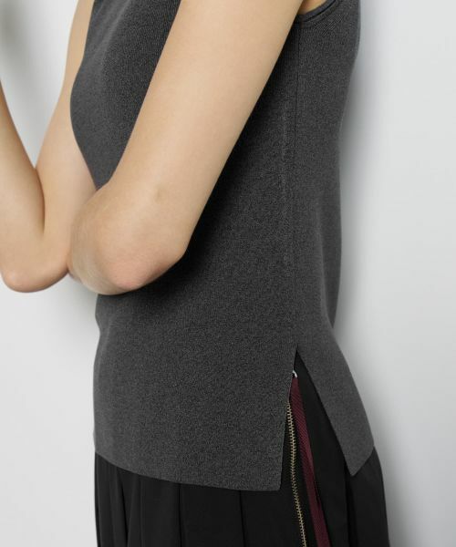 LANVIN en Bleu / ランバン オン ブルー ニット・セーター | ラメノースリーブニット | 詳細24