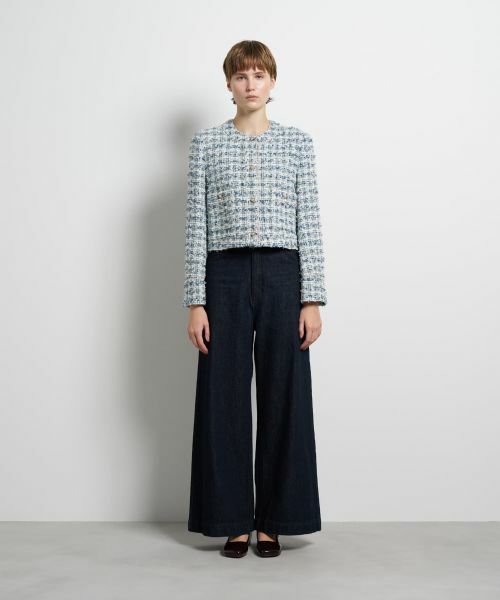 LANVIN en Bleu / ランバン オン ブルー テーラードジャケット | リボンヤーンツイードジャケット | 詳細1