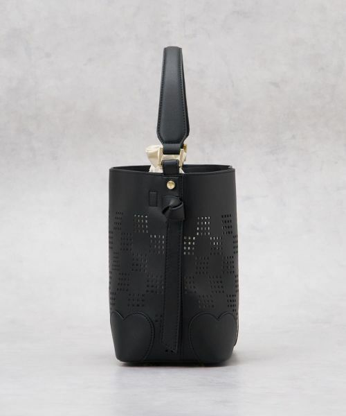 LANVIN en Bleu / ランバン オン ブルー その他小物 | ペルフォレ　バケットバッグ | 詳細13