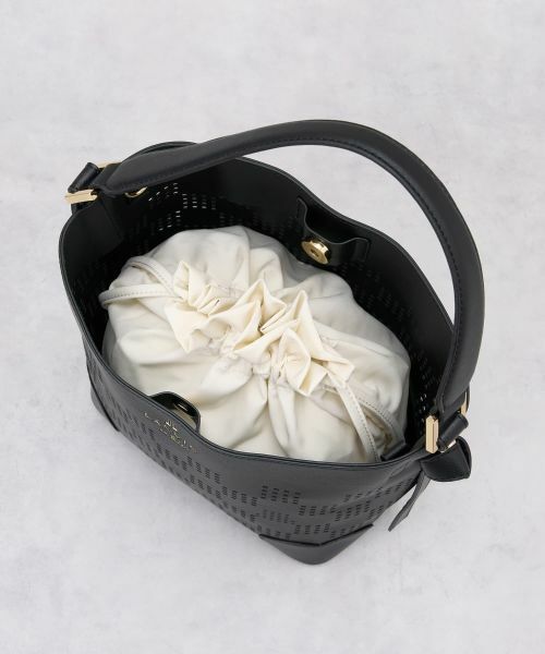 LANVIN en Bleu / ランバン オン ブルー その他小物 | ペルフォレ　バケットバッグ | 詳細16