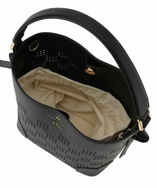 LANVIN en Bleu / ランバン オン ブルー その他小物 | ペルフォレ　バケットバッグ | 詳細20