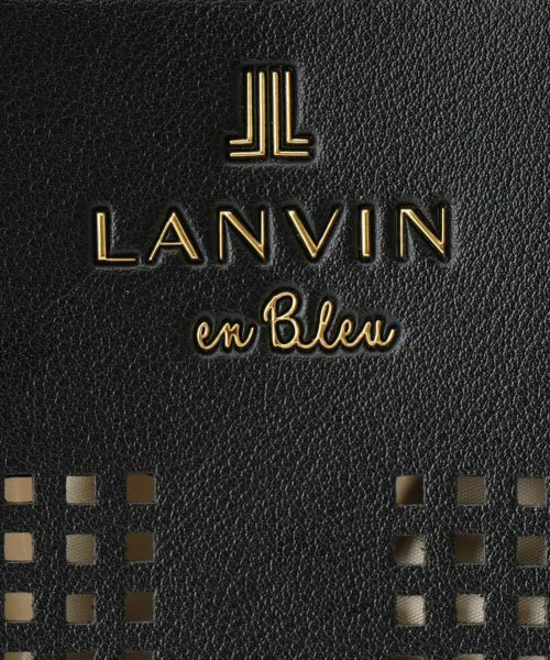 LANVIN en Bleu / ランバン オン ブルー その他小物 | ペルフォレ　バケットバッグ | 詳細21