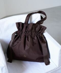 LANVIN en Bleu / ランバン オン ブルー その他小物 | グログランギャザートートバッグ