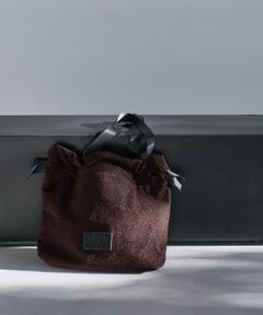 LANVIN en Bleu / ランバン オン ブルー その他小物 | ラメグログランギャザーバッグ