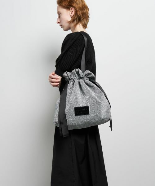 LANVIN en Bleu / ランバン オン ブルー その他小物 | ラメグログランギャザーバッグ | 詳細7