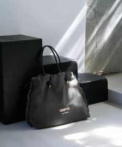 LANVIN en Bleu / ランバン オン ブルー その他小物 | サイドフリルドロストトートバッグ大