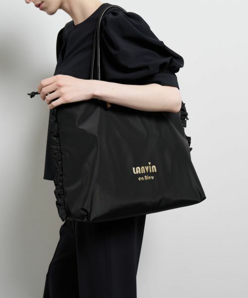 LANVIN en Bleu / ランバン オン ブルー その他小物 | サイドフリルドロストトートバッグ大 | 詳細15
