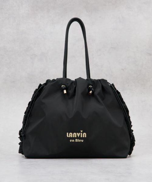 LANVIN en Bleu / ランバン オン ブルー その他小物 | サイドフリルドロストトートバッグ大 | 詳細3