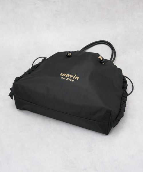 LANVIN en Bleu / ランバン オン ブルー その他小物 | サイドフリルドロストトートバッグ大 | 詳細6