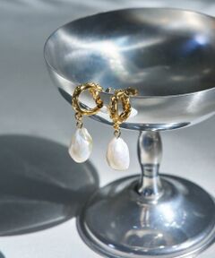 LANVIN en Bleu / ランバン オン ブルー その他小物 | 淡水バロックパールピアス