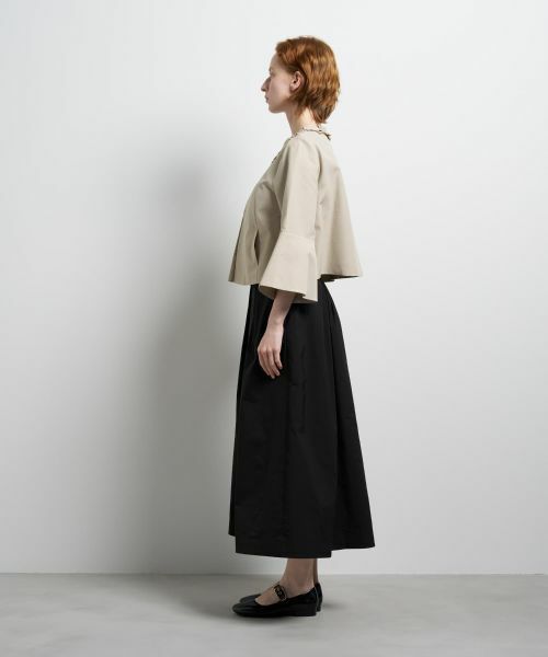 LANVIN en Bleu / ランバン オン ブルー テーラードジャケット | グログランノーカラージャケット | 詳細2