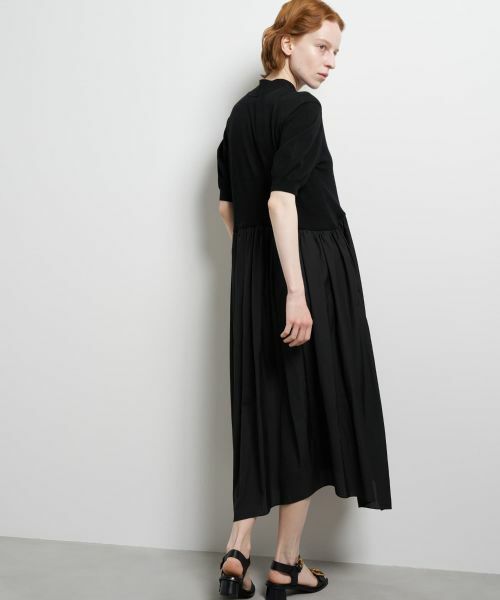 LANVIN en Bleu / ランバン オン ブルー ドレス | ニットドッキングワンピース | 詳細19