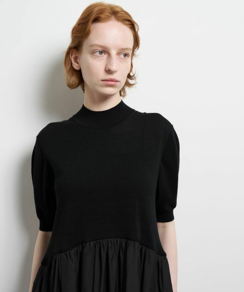 LANVIN en Bleu / ランバン オン ブルー ドレス | ニットドッキングワンピース | 詳細21