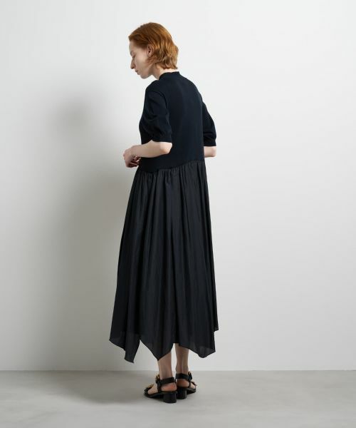 LANVIN en Bleu / ランバン オン ブルー ドレス | ニットドッキングワンピース | 詳細26