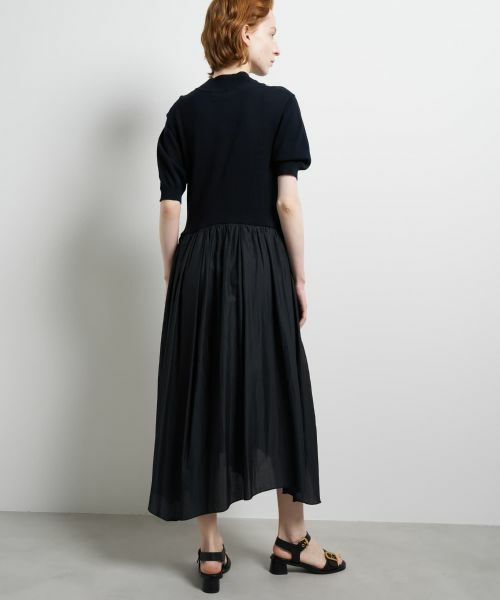 LANVIN en Bleu / ランバン オン ブルー ドレス | ニットドッキングワンピース | 詳細28