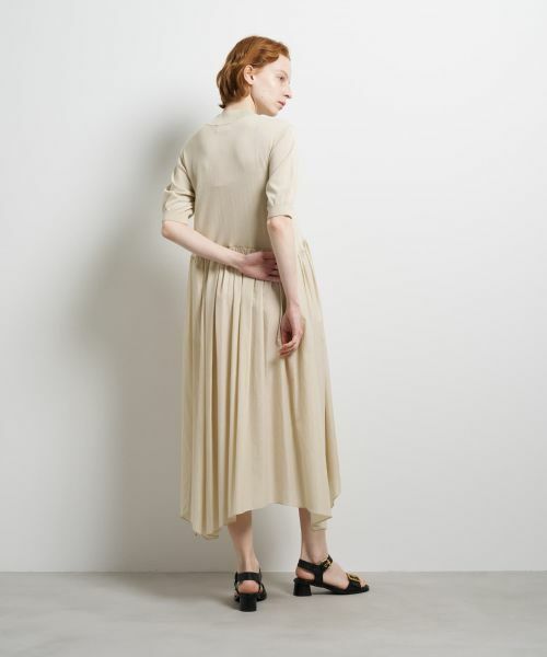 LANVIN en Bleu / ランバン オン ブルー ドレス | ニットドッキングワンピース | 詳細3