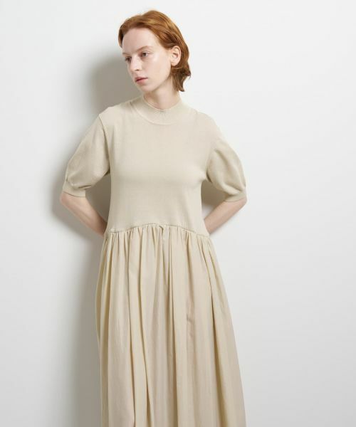 LANVIN en Bleu / ランバン オン ブルー ドレス | ニットドッキングワンピース | 詳細4