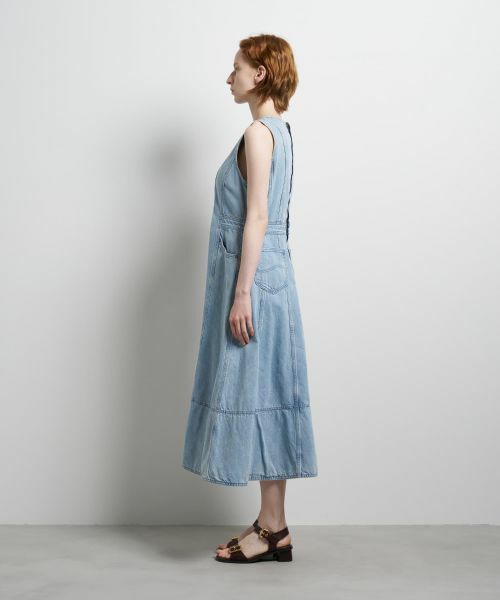 LANVIN en Bleu / ランバン オン ブルー ドレス | Lee×LANVIN en Bleuデニムワンピース | 詳細2