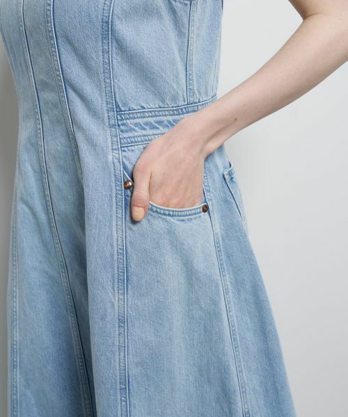 LANVIN en Bleu / ランバン オン ブルー ドレス | Lee×LANVIN en Bleuデニムワンピース | 詳細8