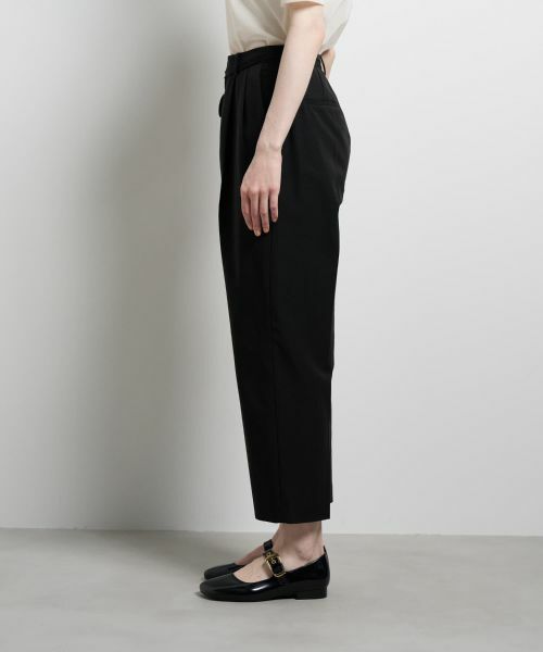 LANVIN en Bleu / ランバン オン ブルー その他パンツ | グログランタックテーパードパンツ | 詳細5