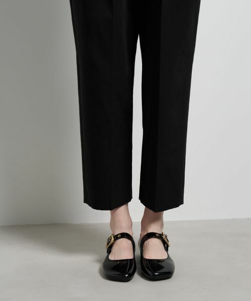 LANVIN en Bleu / ランバン オン ブルー その他パンツ | グログランタックテーパードパンツ | 詳細9