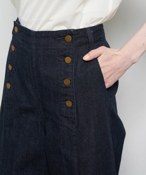 LANVIN en Bleu / ランバン オン ブルー その他パンツ | Lee×LANVIN en Bleuデニムマリンパンツ | 詳細18