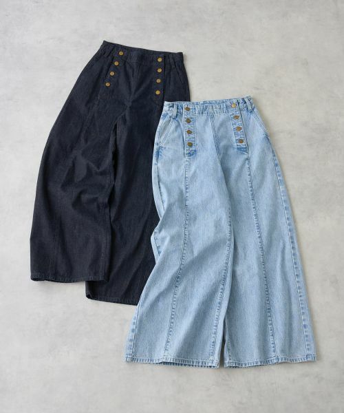 LANVIN en Bleu / ランバン オン ブルー その他パンツ | Lee×LANVIN en Bleuデニムマリンパンツ | 詳細21