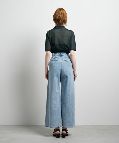 LANVIN en Bleu / ランバン オン ブルー その他パンツ | Lee×LANVIN en Bleuデニムマリンパンツ | 詳細3