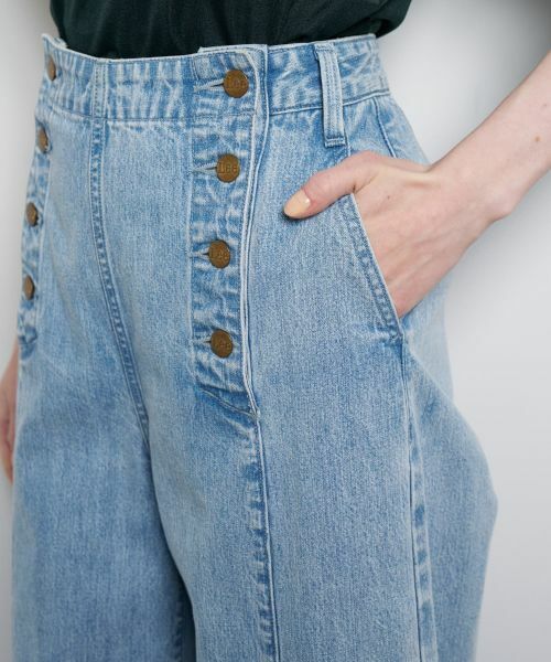 LANVIN en Bleu / ランバン オン ブルー その他パンツ | Lee×LANVIN en Bleuデニムマリンパンツ | 詳細8