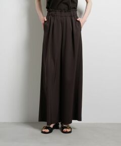 LANVIN en Bleu / ランバン オン ブルー その他パンツ | トリアセツイルワイドゴムパンツ