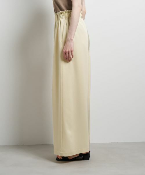 LANVIN en Bleu / ランバン オン ブルー その他パンツ | トリアセツイルワイドゴムパンツ | 詳細15