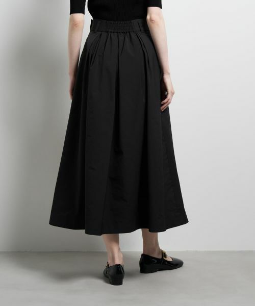 LANVIN en Bleu / ランバン オン ブルー ロング・マキシ丈スカート | タフタタックフレアスカート | 詳細15