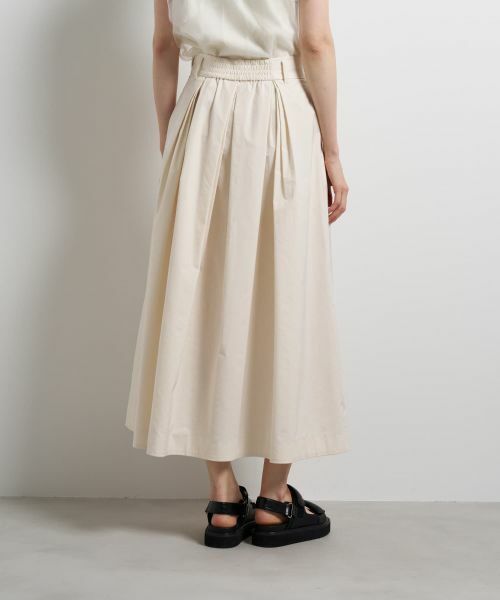 LANVIN en Bleu / ランバン オン ブルー ロング・マキシ丈スカート | タフタタックフレアスカート | 詳細23