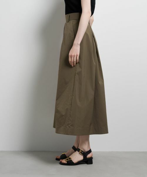 LANVIN en Bleu / ランバン オン ブルー ロング・マキシ丈スカート | タフタタックフレアスカート | 詳細5