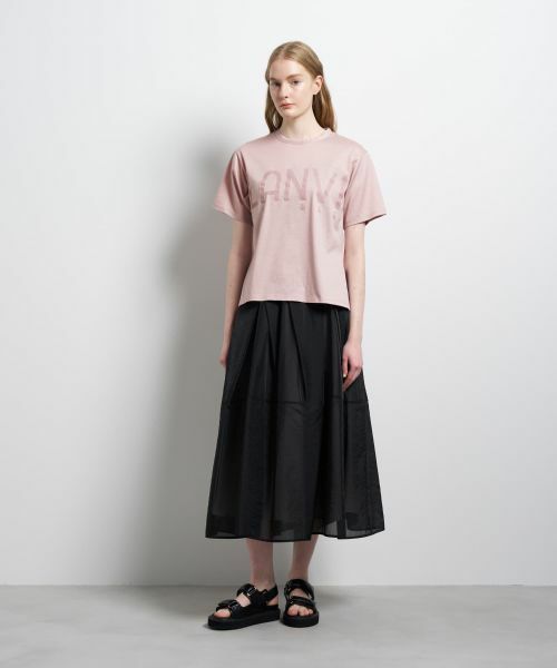 LANVIN en Bleu / ランバン オン ブルー Tシャツ | “LANVIN EN BLEU” ロゴTシャツ | 詳細1