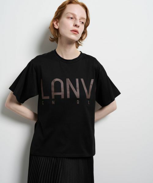 LANVIN en Bleu / ランバン オン ブルー Tシャツ | “LANVIN EN BLEU” ロゴTシャツ | 詳細25