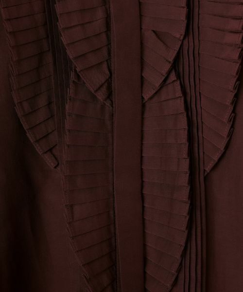 LANVIN en Bleu / ランバン オン ブルー シャツ・ブラウス | トリアセローンパフスリーブブラウス | 詳細18