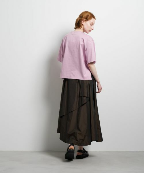 LANVIN en Bleu / ランバン オン ブルー Tシャツ | ワンポイントロゴTシャツ | 詳細12