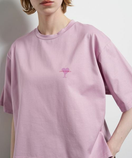 LANVIN en Bleu / ランバン オン ブルー Tシャツ | ワンポイントロゴTシャツ | 詳細17