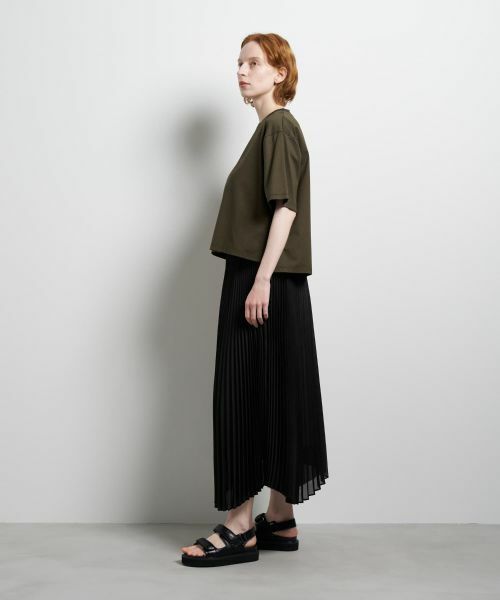 LANVIN en Bleu / ランバン オン ブルー Tシャツ | ワンポイントロゴTシャツ | 詳細2