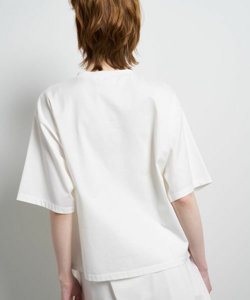 LANVIN en Bleu / ランバン オン ブルー Tシャツ | ワンポイントロゴTシャツ | 詳細23