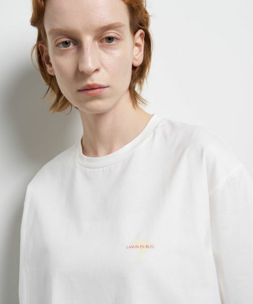 LANVIN en Bleu / ランバン オン ブルー Tシャツ | ワンポイントロゴTシャツ | 詳細24