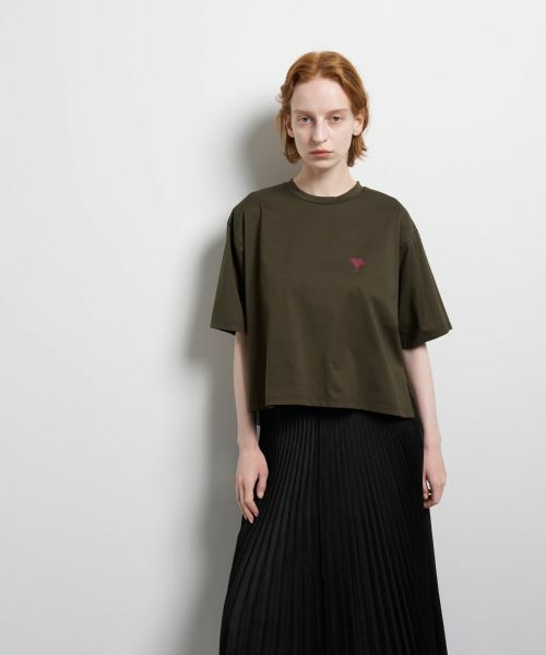 LANVIN en Bleu / ランバン オン ブルー Tシャツ | ワンポイントロゴTシャツ | 詳細4