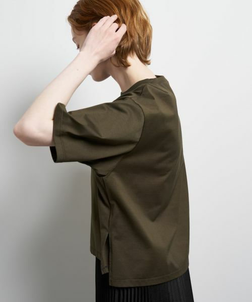 LANVIN en Bleu / ランバン オン ブルー Tシャツ | ワンポイントロゴTシャツ | 詳細5