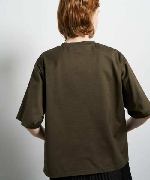 LANVIN en Bleu / ランバン オン ブルー Tシャツ | ワンポイントロゴTシャツ | 詳細6