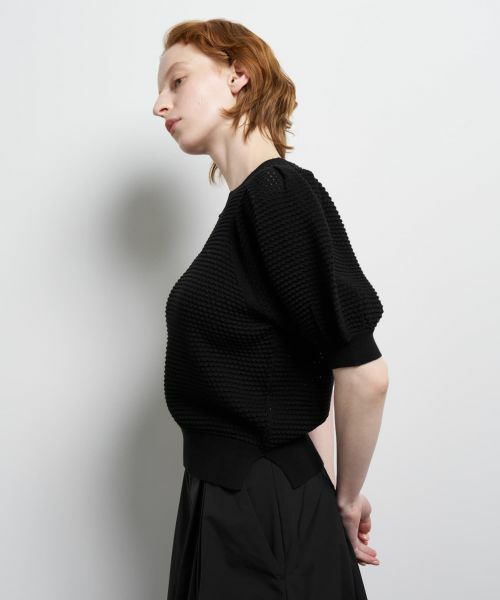 LANVIN en Bleu / ランバン オン ブルー ニット・セーター | アイレットパフスリーブニット | 詳細13