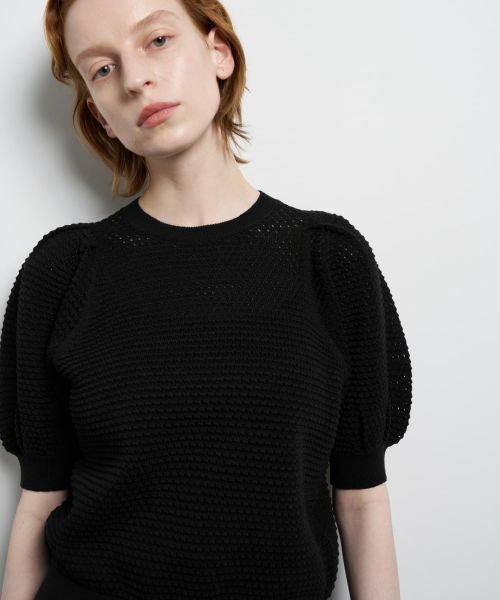 LANVIN en Bleu / ランバン オン ブルー ニット・セーター | アイレットパフスリーブニット | 詳細15