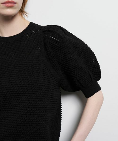 LANVIN en Bleu / ランバン オン ブルー ニット・セーター | アイレットパフスリーブニット | 詳細16