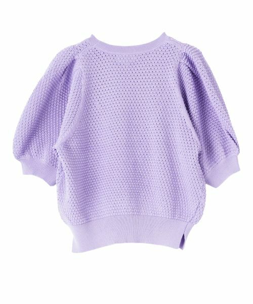 LANVIN en Bleu / ランバン オン ブルー ニット・セーター | アイレットパフスリーブニット | 詳細19