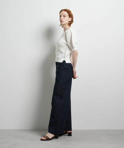 LANVIN en Bleu / ランバン オン ブルー ニット・セーター | アイレットパフスリーブニット | 詳細2